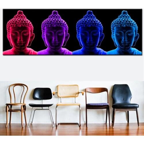 Big size Abstract Buddhism diamond painting sale 5d diy diamond embroidery square round drill diamond Colorful Buddha Rhinestone