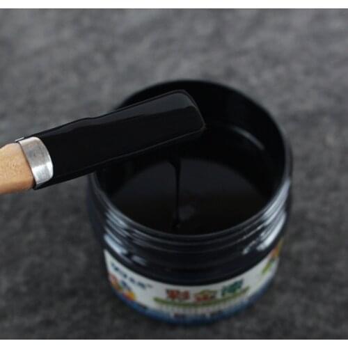 Black Paint Wood Lacquer Metal Varnish Coating for Furniture Car Statuary Coloring Tasteless Water-based Paint