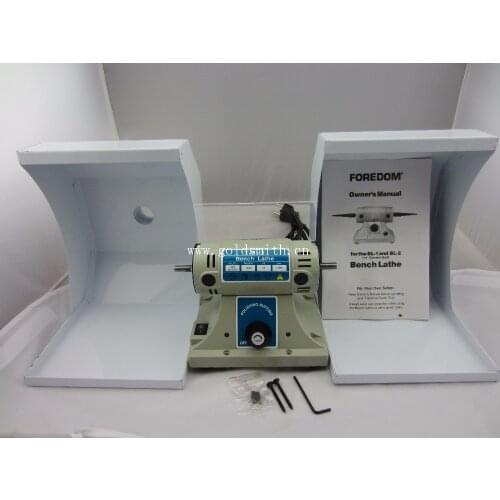 Foredom polishing machine Bench Lathe TM-2 with cover