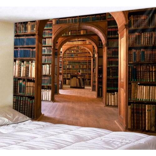 Christian Church mural bookshelf tapestry home decoration Angel Bohemian decoration psychedelic scene yoga mat sofa blanket