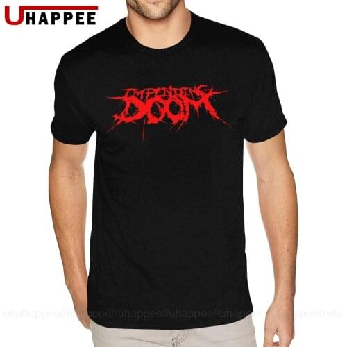 Impending Doom Tee Shirt Young Guy Summer Tees Shirt Men Short Sleeve Brands Designer Top Apparel