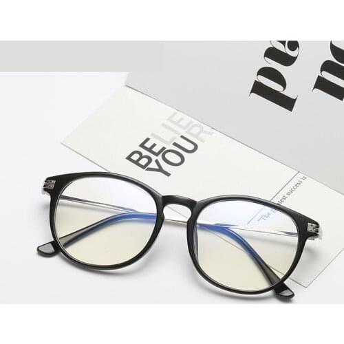 Anti-blue Light Radiation Glasses To See Mobile Phone Computer Protection Eye No Degree Plane Mirror