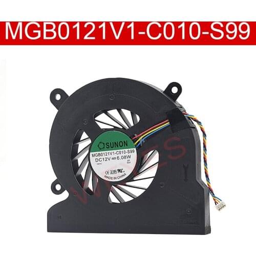 Original for Acer Aspire All In One MGB0121V1-C010-S99 DC 12V 6.08W Server Bare fancooler 4pin Cooling Fan
