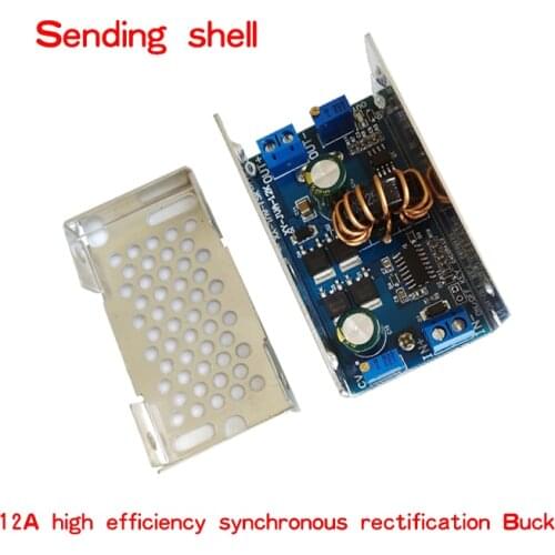 DC DC Converter 12A CC CV Buck Step-down Adjustable Power Module 4-32v Battery Charging LED Driver