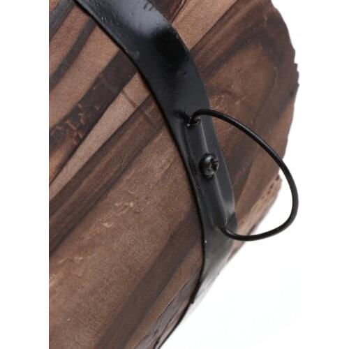 Retro Round Wooden Flower Pots Planter Barrel Home Garden Outdoor Decoration