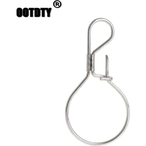 Fishing tools Live Fish Lock Stainless Steel Buckle Fishing Tackle Snaps feeder fishing Portable Accessories dropshipping