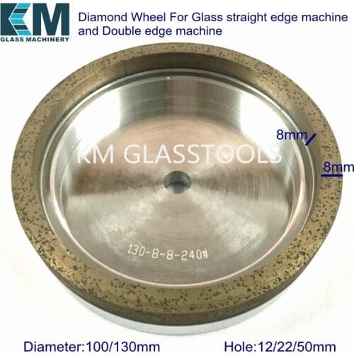 S15-CC2 Diamond wheels 130 (or 100)xd-W8x8mm for Arrising of Straight-line Edger; Miter Machine; Double Machine