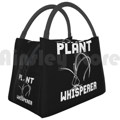 Cooler Lunch Bag Picnic Bag Plant Whisperer Plant Plants Flower Whisper Garden Nature Vegan Gardener Gardening