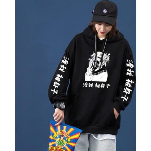 Harajuku Hoodie My Hero Academia Character Himiko Toga Bakugou Katsuki Unisex Sweatshirt Pullover Anime Printed Oversized Hoody