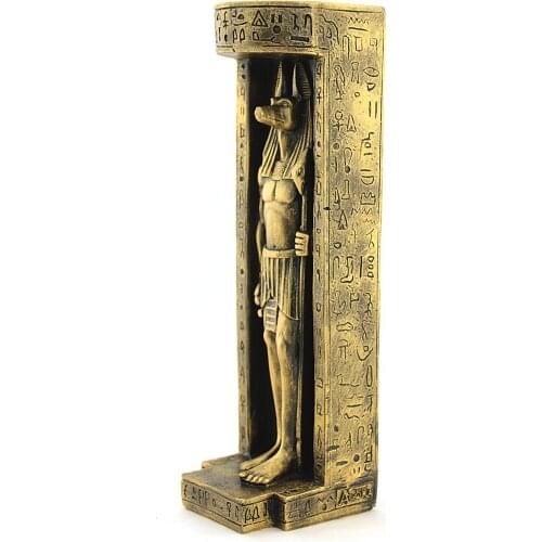 1 PCS Gold Color Anubis Tealigh Candle Holder Ancient Egypt - FREE SHIPPING home decor wall decor wall decoration Egyptian mummy