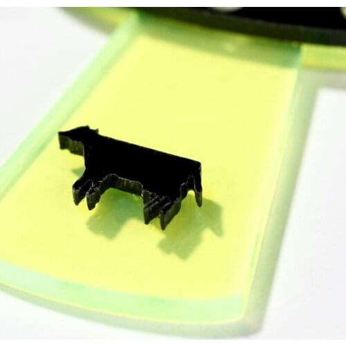 16 Styles Statement Acrylic Resin Lightweight Colorful Large Dangle Open Square Oval Drop Dangle Earrings Kit For Women