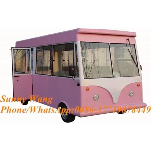 2020 new arrival Outdoor Mobile Food Trailer/ Street electric Food Cart/ China Factory Mobile Food Truck vehicle For Sale