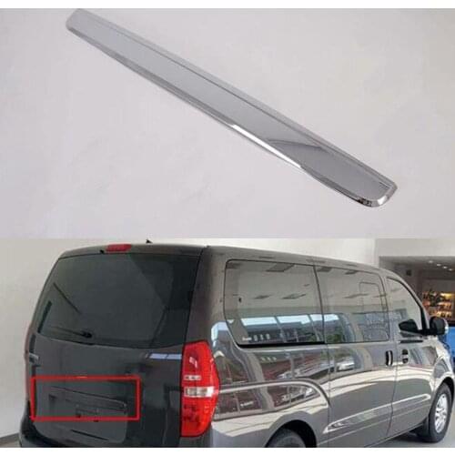 ABS Car Styling For Hyundai Starex H-1 Rear Trunk Door Decoration Trim Exterior Auto Molding