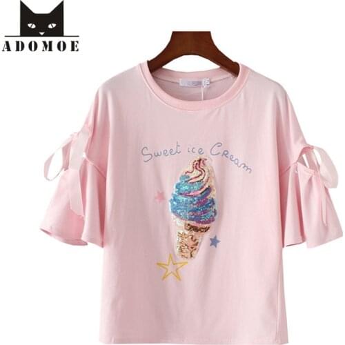 Adomoe Womens Summer T-shirts