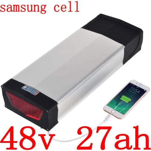 48V 1000W 2000W ebike battery pack 48V 27AH Lithium scooter battery 48V 21AH 24AH 27AH electric bicycle battery use samsung cell