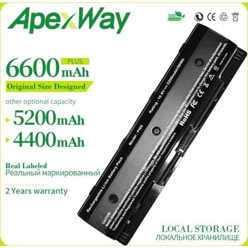 11.1V 6 Cells Laptop Battery For HP For Envy 14t 14z 15 15t 15z 17 17t M7 HSTNN-LB4N LB4O HSTNN-YB4N HSTNN-YB4O P106 PI06 PI09
