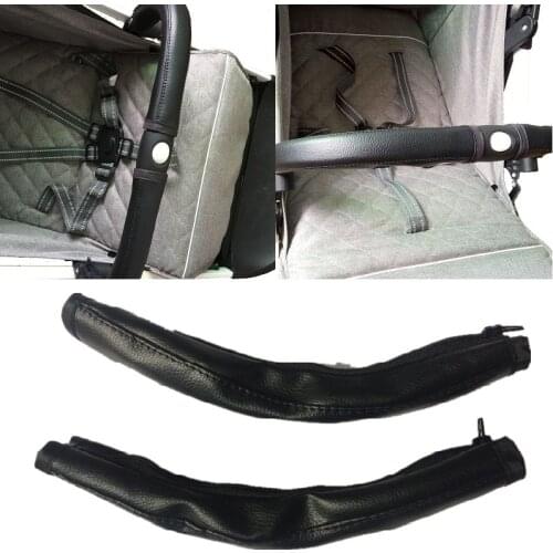Pram Stroller Accessories Baby Stroller Armrest Protective Case Armrest Covers Keep bumper clean 2 colors yoya plus