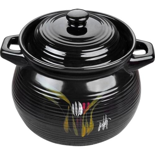 Chinese Style Casserole Large Clay Cooking Pot Dish with Lid Ishinabes Heat Resistant Panela Rosa Kitchen Accessories DI50SG