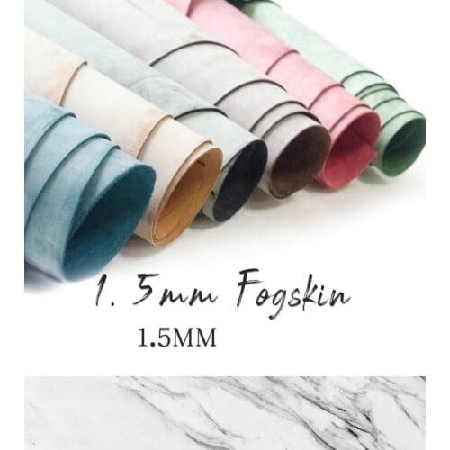 DIY handmade leather white fog waxed leather leather, waxed skin, vegetable tanned leather, the first layer of leather, cowhide