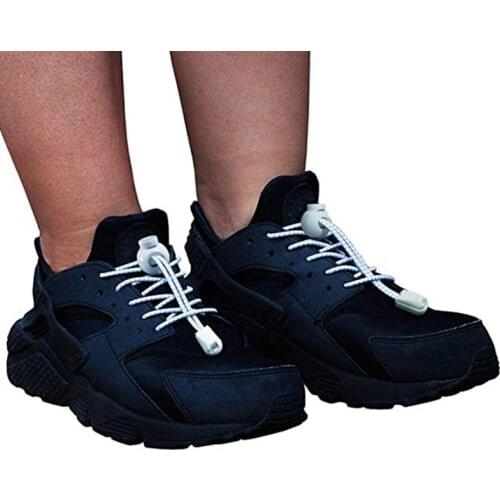 Mountaineering tie-free Laces Running Lazy Fast Wear Shoes Lock Lace Children Adult Elastic Lace Fitness Sneakers Accessories