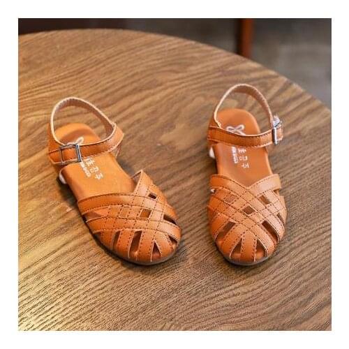 Summer Baby Girls Shoes Toddler Infant Kids Princess Roman Shoes Sandals For Children Girl Cut-outs Sandals