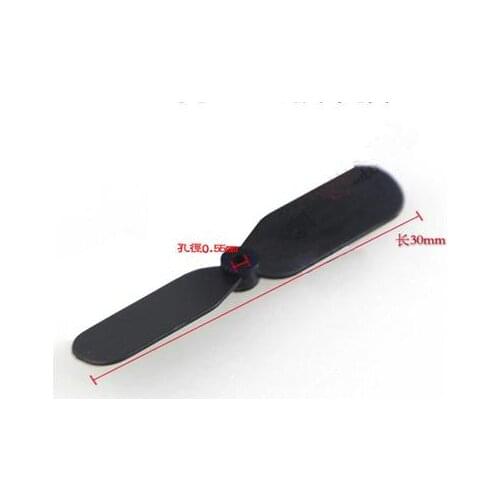 30MM small aircraft propeller wind blade 716 motor tail rotor S107 aperture 0.55MM
