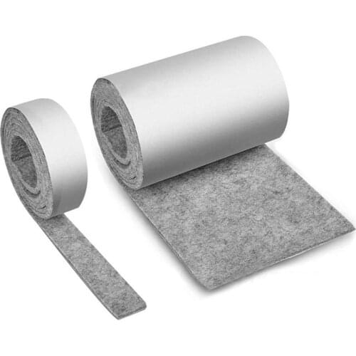 Slip Chair Table Mats Self Adhesive Furniture Leg Felt Pads Anti Scratch Floor Protection DIY Cutting