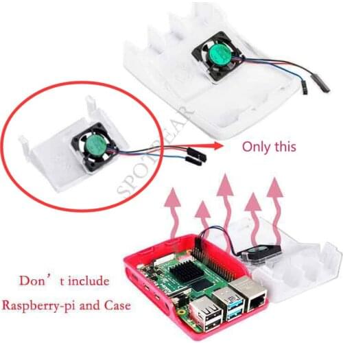 Raspberry Pi 4 Model B Official 4B Case Fan