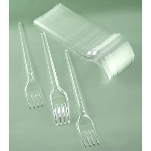 Plastic Fork 30 Lu Single USE 10576