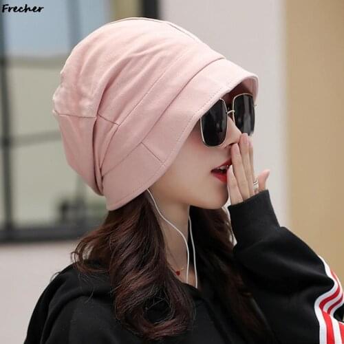 Hat Womens Tide Spring and Summer Big Head Circumference Show Face Small Basin Hat Octagonal Pile Hat Painter Hat