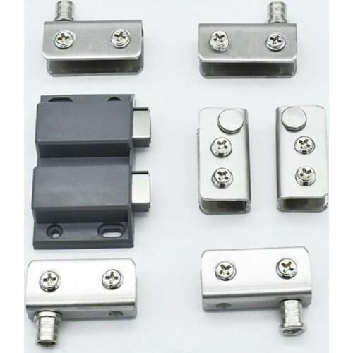 Cabinet Door Stopper Glass Magnetic Cabinet Catches Door Brackets Clamps Kitchen Cupboard Furniture Hardware