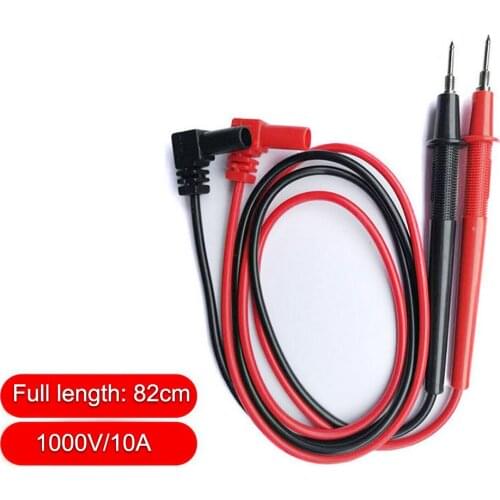 Universal Probe Test Leads Pin for Digital Multimeter Needle Tip Meter Multi Meter Tester Lead Probe Wire Pen Cable 20A