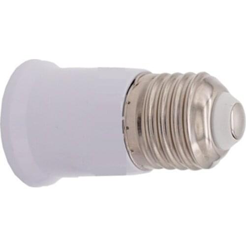 10pcs AC100-220V 3A E27 to E27 Connector Accessories LED Bulb Adapter Lamp Holder Base Screw Light Socket Conversion for Lights
