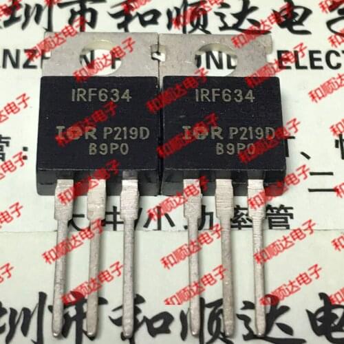 10pcs/lot IRF634 New Spot TO-220 250V 8.1A