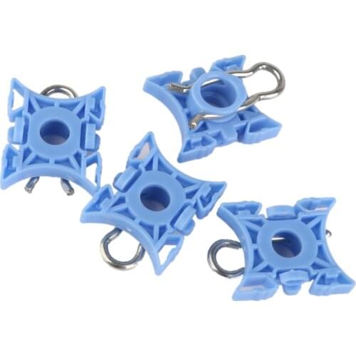 4 Packs Window Regulator Sliding Pivot Clips Fasteners for Volvo 51321938884