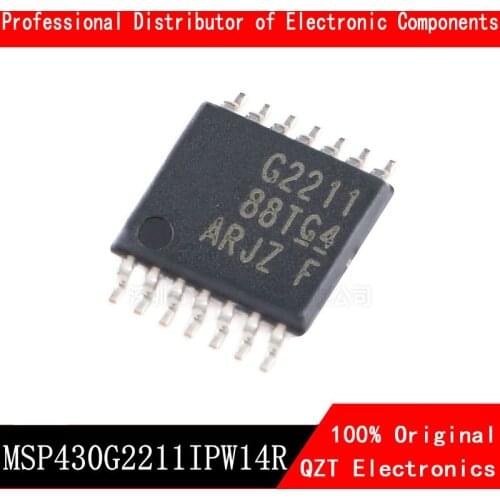 5pcs/lot new original MSP430G2211IPW14R MSP430G2211 430G2211 TSSOP-14 In Stock