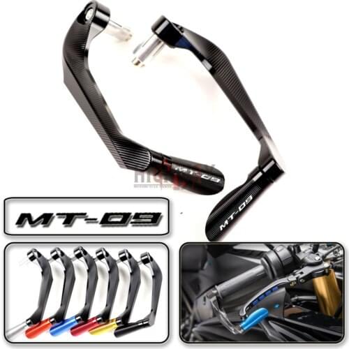 Motorcycle CNC Aluminum 7/8'' 22mm Brake Clutch Levers Guard Handlebar Protector For For YAMAHA MT-09 FZ09