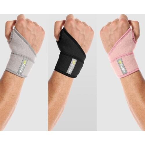 Unisex Sports Sweatband Winding Pressure Wrist Tennis Yoga WristBand Arm Sweat Absorb Sleeve Towel Band Bracers Wrist Wrap