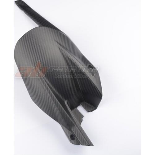 Rear Hugger Fender Mudguard For KTM SUPERDUKE 1290 R 2014-2017 Full Carbon Fiber 100% Twill