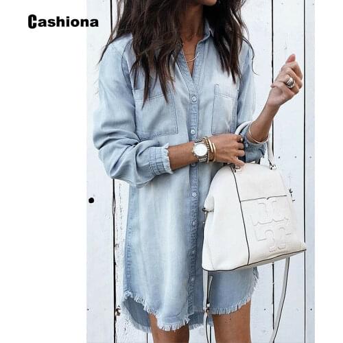 Cashiona Womens Denim Shirts