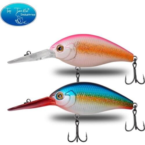 Deep Swim Crank Long Lip Crank With Tinned hook Floating Fishing Lure 95mm 18g