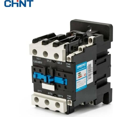 CHINT Coil Voltage 220V 380V 110V AC Contactor 65a CJX2-6511 LC1 CJX4