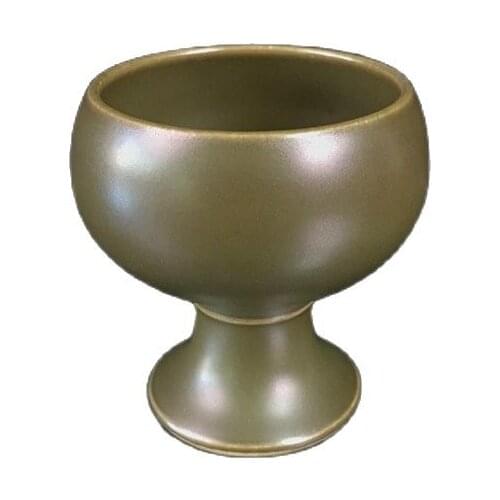 China Old Porcelain Tea Powder Glaze Goblet