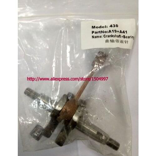 Crankshaft Assembly for Kurbelwelle passend fur 1981 81 CG 430 CR CR430 430CR Brush cutter kit parts