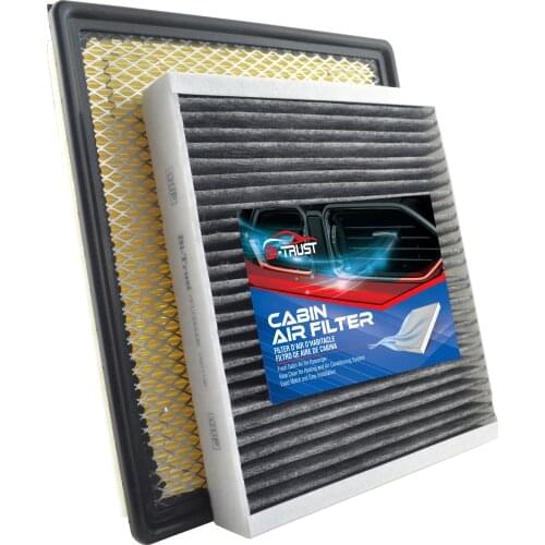Bi-Trust Combo Set Engine & Cabin Air Filter for 2015-2017 Buick Regal 2.0L/2013-2015 Chevrolet Malibu 2.0 2.5L 13271190
