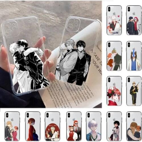 MaiYaCa Cute Japan Anime GINTAMA Phone Case for iPhone 11 12 pro XS MAX 8 7 6 6S Plus X 5S SE 2020 XR cover