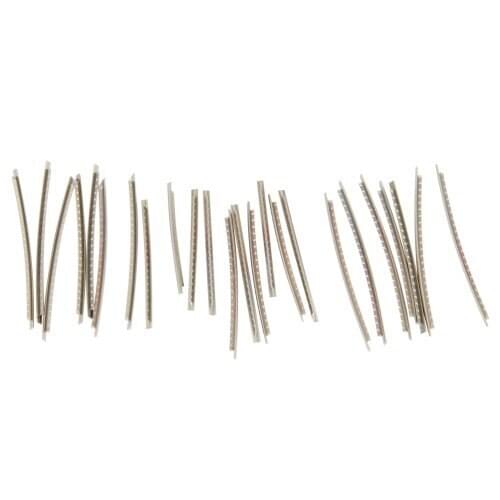 Silver 2.9 MM Acoustic Electric Guitar 24 Frets Fret Wire Set