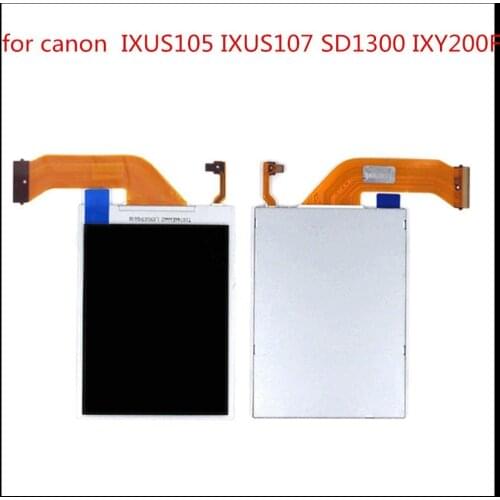 NNEW LCD Display Screen For CANON IXUS105 IXUS107 SD1300 IXY200F PC1469 Digital Camera Repair Part + Backlight