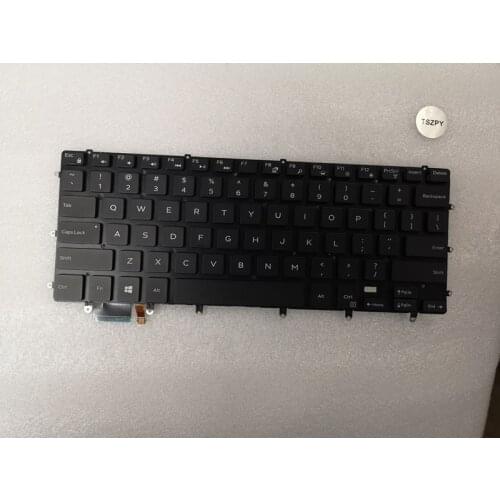 NEW For Dell XPS 15 9550 9560 9570 Keyboard US Blackit Black NO Frame