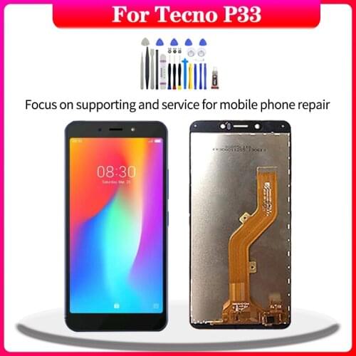 Original Display For Tecno P33 lcd Touch Screen Digitizer Assembly For P33 lcd Replacement